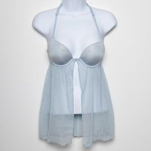 La Senza in XS Baby Doll Lingerie (Light blue)